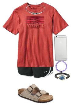 &quot;Lake:)&quot; by sjkish on Polyvore featuring NIKE, Patagonia, Birkenstock, Native Union and Tai