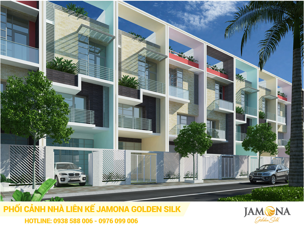 Nhà phố liền kề Jamona Golden Silk
