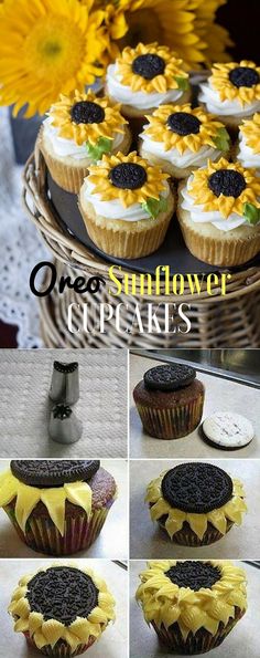 Get the Recipe ??? Oreo Sunflower Cookies <a class="pintag" href="/explore/recipes/" title="#recipes explore Pinterest">#recipes</a> Recipes to Go