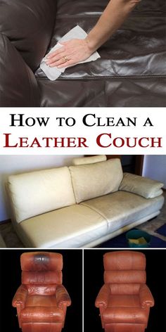 Your leather couch is dirty, but you don?? know how to clean it without affecting the material? Find out in this article how to do it correctly, step by step.