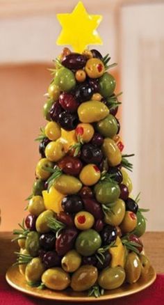 Mixed Olive Appetizer Tree