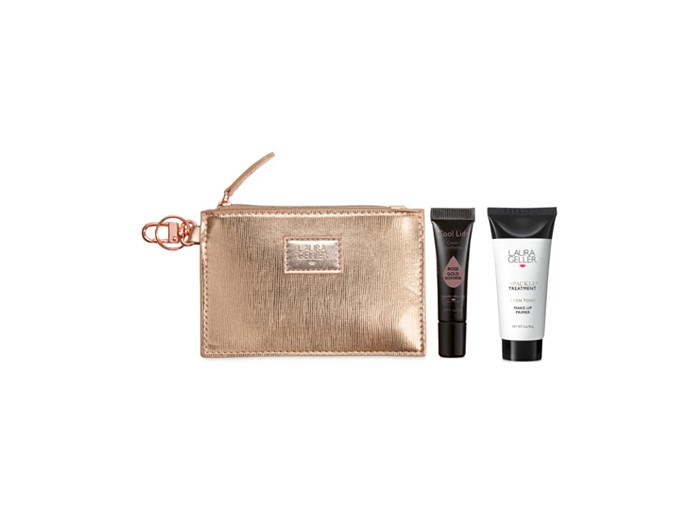 Receive a free 3-piece bonus gift with your $40 Laura Geller purchase