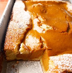 Before you make a traditional fall dessert, expand your mind to the idea of a pumpkin pie made with cake batter instead of pie crust. Still with me? Thought so. This Pumpkin Pie Cake is technically a &quot;magic cake,&quot; the latest Pinterest dessert obsession.
