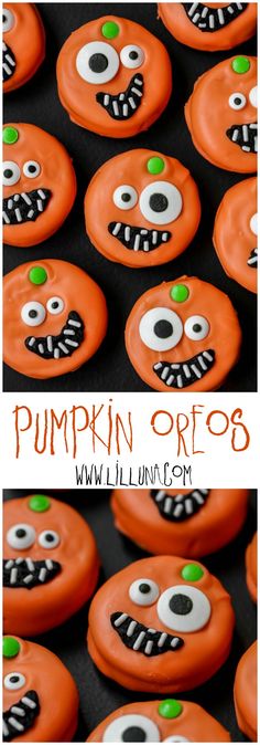 Candy Coated PUMPKIN OREOS - such a cute, festive and delicious treat to make???
