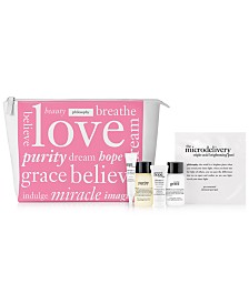 Receive a free 6-piece bonus gift with your $40 philosophy purchase