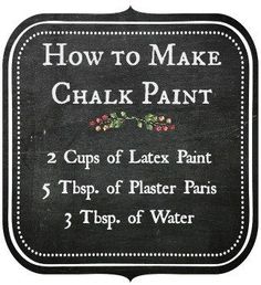 How to make chalk paint furniture from Jenniferdecorates.com