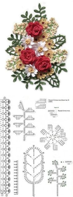 Amazing bouquet crochet pattern