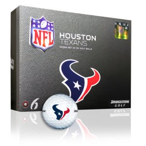 NFL Houston Texans 2012 E6 Golf Ball Bridgestone Golf