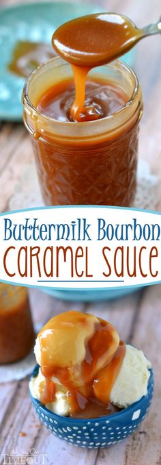 You may never buy caramel sauce again after you make this incredible Buttermilk Bourbon Caramel Sauce ??? bourbon optional!