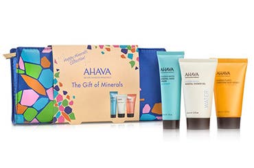 Receive a free 3-piece bonus gift with your $35 AHAVA purchase