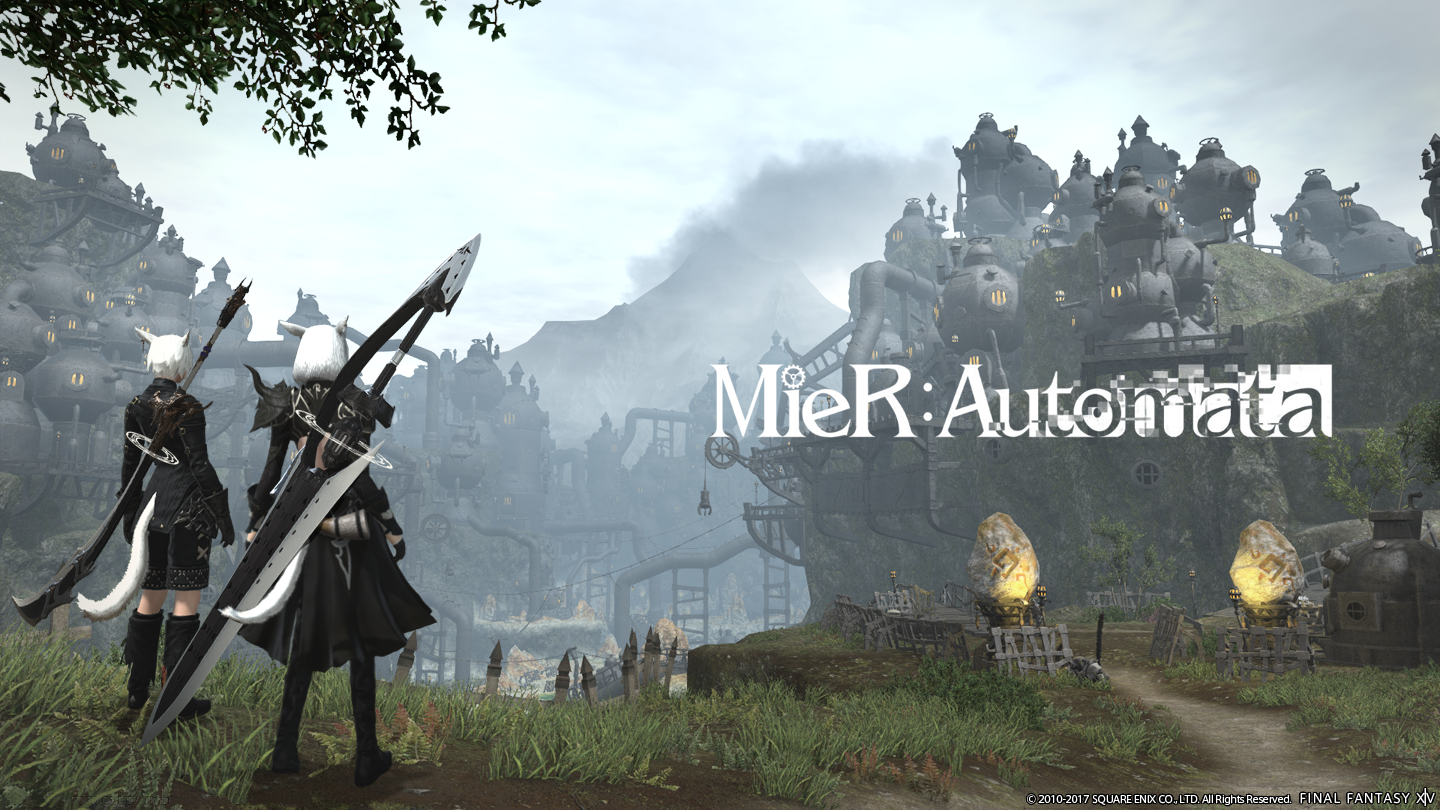 Calma Pisica Blog Entry ヨルハ部隊所属ミコッテ型戦闘用アンドロイドにジョブチェンジ Final Fantasy Xiv The Lodestone