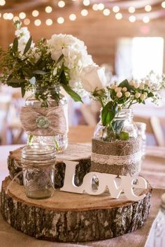 45 Chic Rustic Burlap and Lace Wedding Ideas and Inspiration | <a href="http://www.tulleandchantilly.com/blog/45-chic-rustic-burlap-lace-wedding-ideas-and-inspiration/" rel="nofollow" target="_blank">www.tulleandchant...</a>