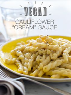 Vegan Cauliflower &quot;Cream&quot; Sauce
