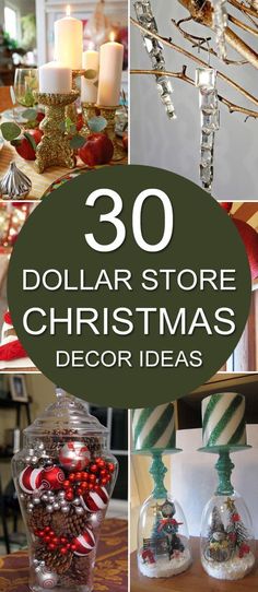 Try your hand at some of these awesome DIY dollar store Christmas decorations that look like they came from a home decor store.