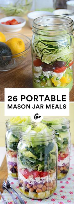 Healthy Meals You Can Take Anywhere <a class="pintag searchlink" data-query="%23masonjar" data-type="hashtag" href="/search/?q=%23masonjar&rs=hashtag" rel="nofollow" title="#masonjar search Pinterest">#masonjar</a> <a class="pintag" href="/explore/recipes/" title="#recipes explore Pinterest">#recipes</a> <a href="http://greatist.com/eat/mason-jar-recipes" rel="nofollow" target="_blank">greatist.com/...</a>