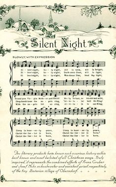 &quot;Background&quot; christmas music sheet