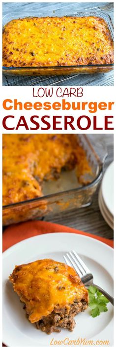 Need a simple ground beef casserole to feed your family or friends? They will love this easy low carb bacon cheeseburger casserole. LCHF Keto