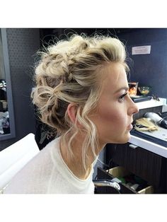 37 Gorgeous Hair Ideas to Steal From Instagram: Julianne Hough's looped braid updo | <a href="http://allure.com" rel="nofollow" target="_blank">allure.com</a>