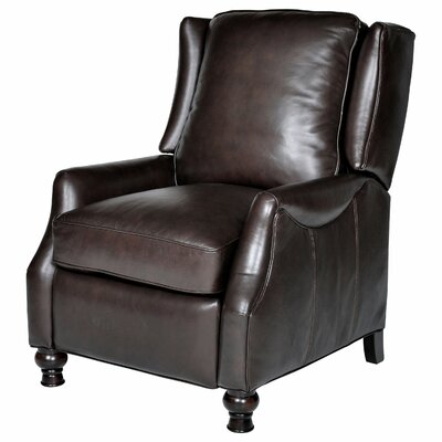 Opulence Home Charles Leather Wing Recliner
