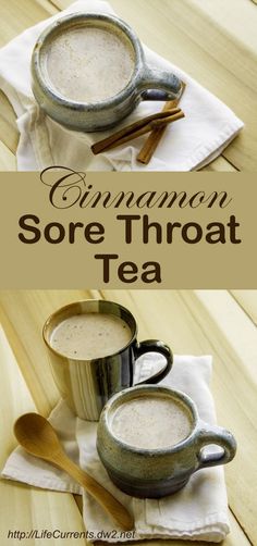 Easy to Make Cinnamon Sore Throat Tea when you&#39;re sick with a cold or the flu