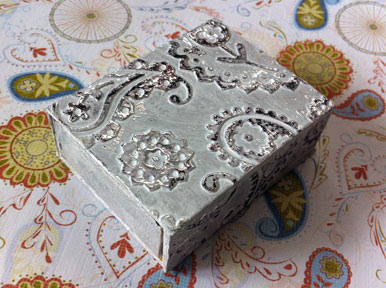 antiqued matchbox