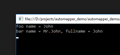 automapper custom result