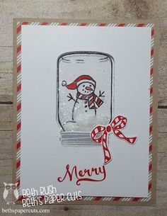 Jar of Cheer from Stampin&#39; Up! Beth&#39;s Paper Cuts