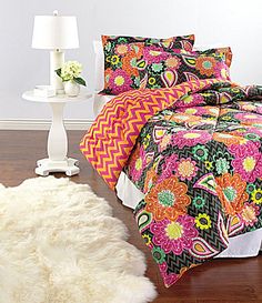 Vera Bradley Ziggy Zinnia Bedding Collection! This is my favorite print! I just got a backpack and lunch box this print!