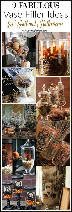 It&#39;s fun to decorate your vases and apothecary jars for the seasons and???
