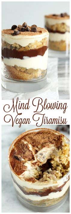 Mind Blowing Vegan Tiramisu