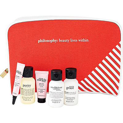 Receive a free 66-piece bonus gift with your $50 Philosophy purchase