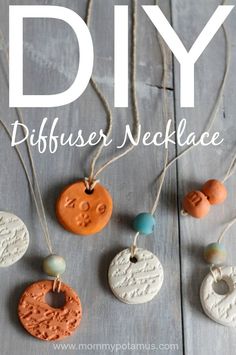 Bring your favorite essential oils with you! These DIY Aromatherapy Diffuser Necklaces are stylish and purposeful, they work with all essential oils, and they can diffuse for days on end without needing more oils!