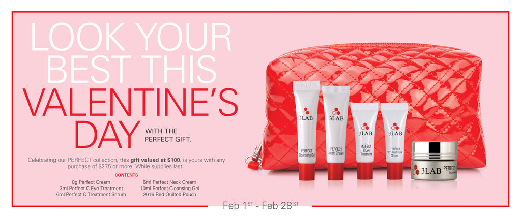 Receive a free 6-piece bonus gift with your $275 3LAB purchase
