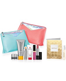 Receive a free 8-piece bonus gift with your $50 Elizabeth Arden purchase