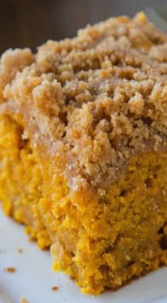Apple Pumpkin Coffee Cake | pumpkin dessert recipes