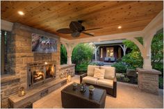 outdoor patio with seating stone areas texas quotes - Google Search