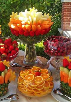 Fruit Bouquets: Sweet Fruit Arrangements--(Oh My- I have NO description for this. I am speechless)!!!!!