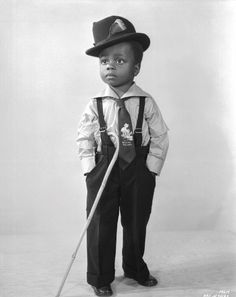 Billie ???Buckwheat??? Thomas (1931-1980) African American child actor that played???