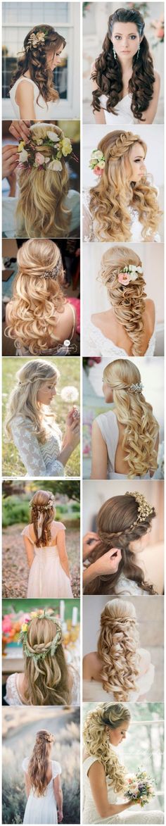 Wedding / prom hairstyles , hairstyle ideas for prom/ wedidng 2016