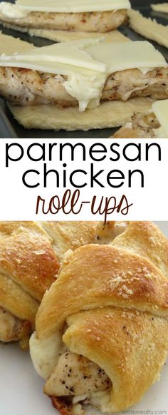 Parmesan Chicken Roll-ups