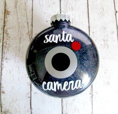 Santa&#39;s Spy Camera - Christmas Elf Accessory - Santa Is Watching You Ornament - Funny Christmas Ornament - Santa Cam - Elf???