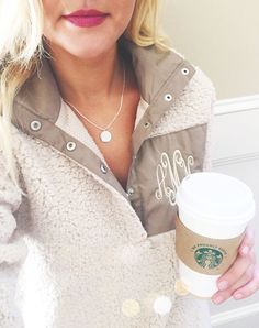 Marleylilly Monogrammed Sherpa Pullover <a href="https://marleylilly.com/product/monogrammed-sherpa-pullover/" rel="nofollow" target="_blank">marleylilly.com/...</a>