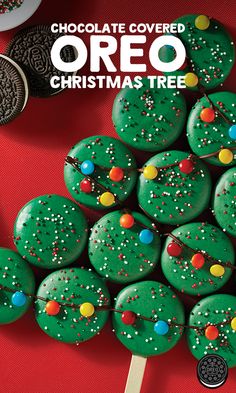 Nothing says Christmas like a Christmas Tree! Make your own with this easy Chocolate Covered OREO Christmas Tree recipe.
