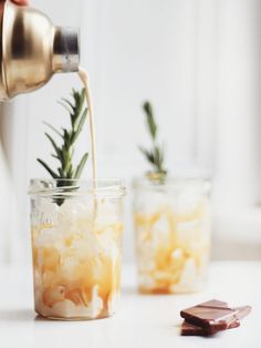 Salted Caramel White Russians.