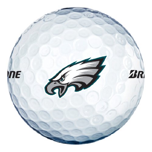 NFL Philadelphia Eagles 2012 e6 Logo Balls Bridgestone Golf