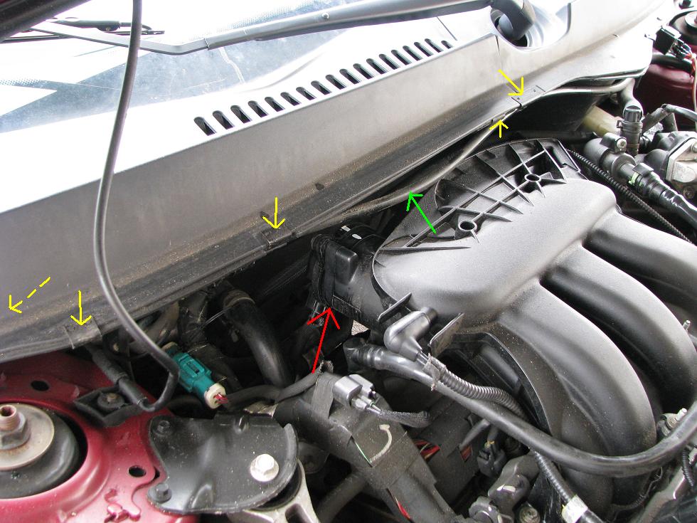 Howto Fix Vacuum Leak At The Intake Manifold Runner Control Vulcan Maintenance Repair Taurus Sable Owners Club