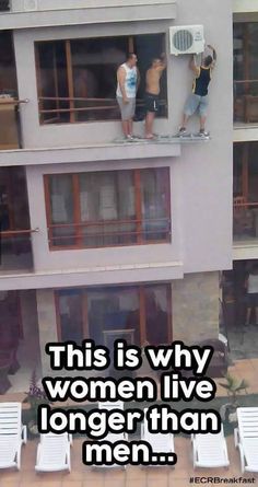 This is why women live longer than men....