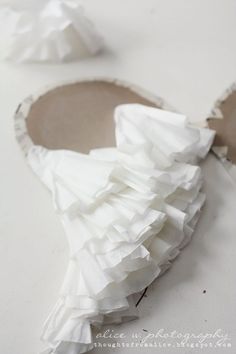 Thoughts from Alice: Coffee Filter Angel Wings {DIY}