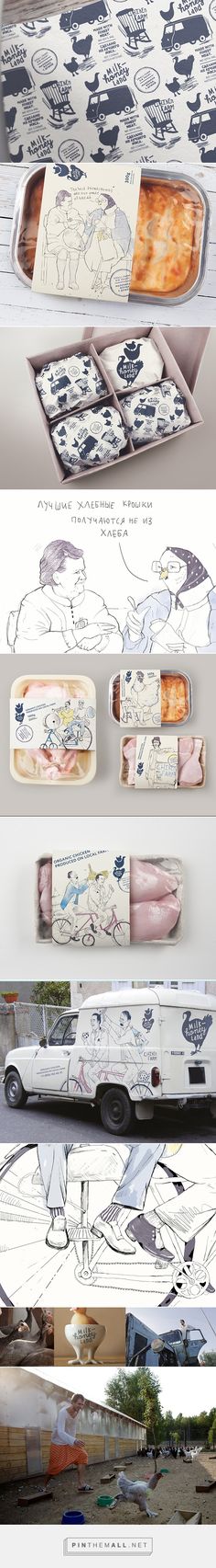Milk &amp; Honey Land. Depot WPF packaging on Behance by Vera Zvereva, Moscow, Russian Federation should bring a smile to your face curated by Packaging Diva PD.