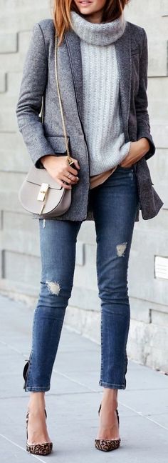 Stylish Casual Winter Outfits 2016-2017 | Vogue Blogger